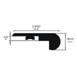 Vanguard -  Earth Flush Stair Nose