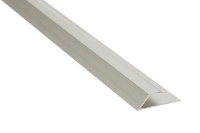 Luxury Vinyl Trim - Reducer (6mm - 7mm) - Satin Clear Aluminum - 12 ft