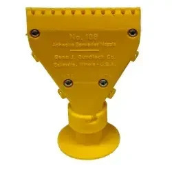 Gundlach - Adhesive Spreader Nozzle - 4" Base