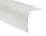 Luxury Vinyl Trim - Stair Nose (6mm-7mm) - Satin Clear Aluminum - 12 ft 1