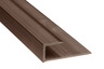 Luxury Vinyl Trim - J Cap (6mm - 7mm) - Satin Antique Bronze - 12 ft 1