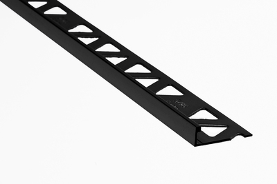Flat Tile Edge – Satin Black (SBK) – 5/16 in. (8 mm) x 8 ft.