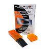 Tego - 0.017" Heavy-Duty Blue Slotted Square Blades (100/pack) 1