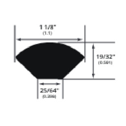 Palisade - Columbia - Quarter Round - 94 inches