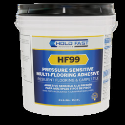 HoldFast - Universal Pressure Sensitive Adhesive - Resilient Flooring & Carpet Tile - 4 gal pail