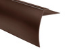 Luxury Vinyl Trim - Stair Nose (6mm-7mm) - Satin Antique Bronze - 12 ft 1